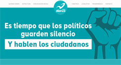 Desktop Screenshot of nueva-alianza.org.mx